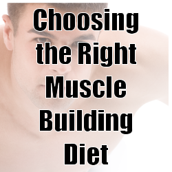 Simple facts for choosing the right muscle building diet for you.