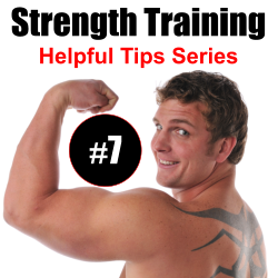 A guide to weight loss doing strength training exercises.